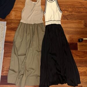 Set of two midi work dresses